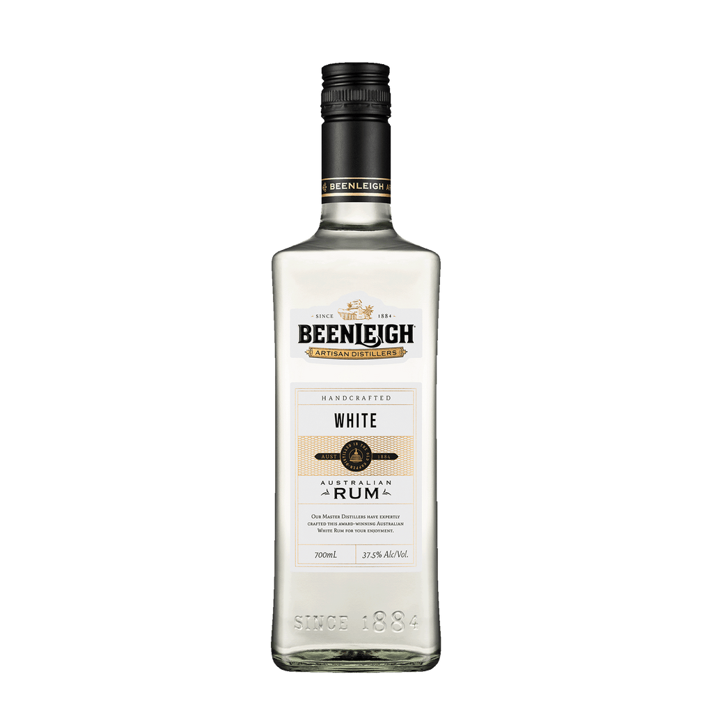 Beenleigh Artisan Distillers White Rum, 700ml 37.5% Alc - Rum