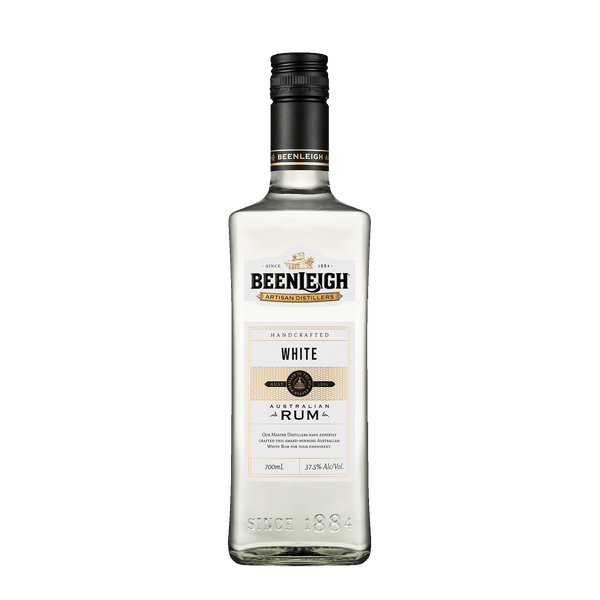 Beenleigh Artisan Distillers White Rum, 700ml 37.5% Alc - Rum