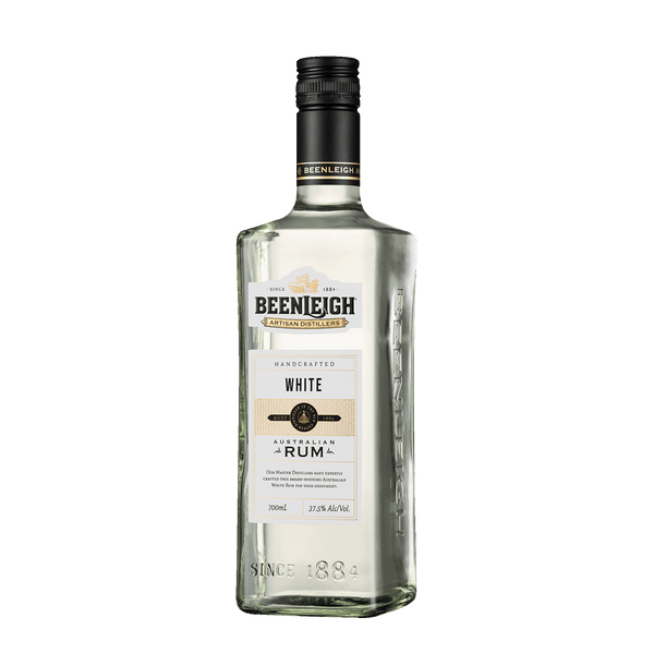 Beenleigh Artisan Distillers White Rum, 700ml 37.5% Alc - Rum