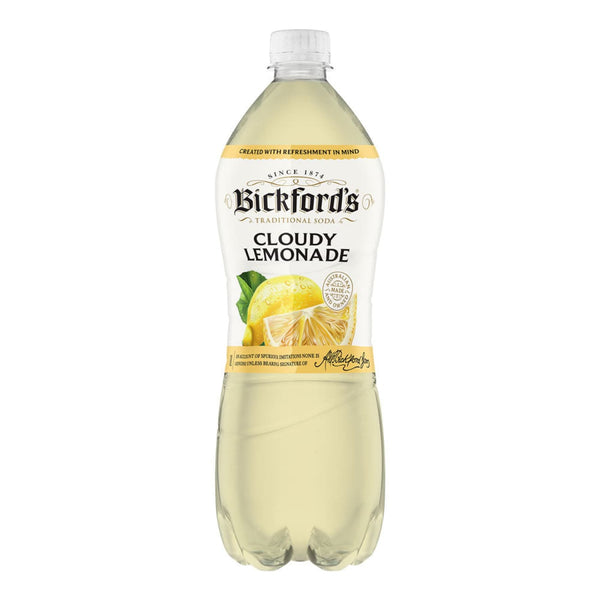 Bickford’s Cloudy Lemonade 1Lt x 12 - Carton x 12 - Soft