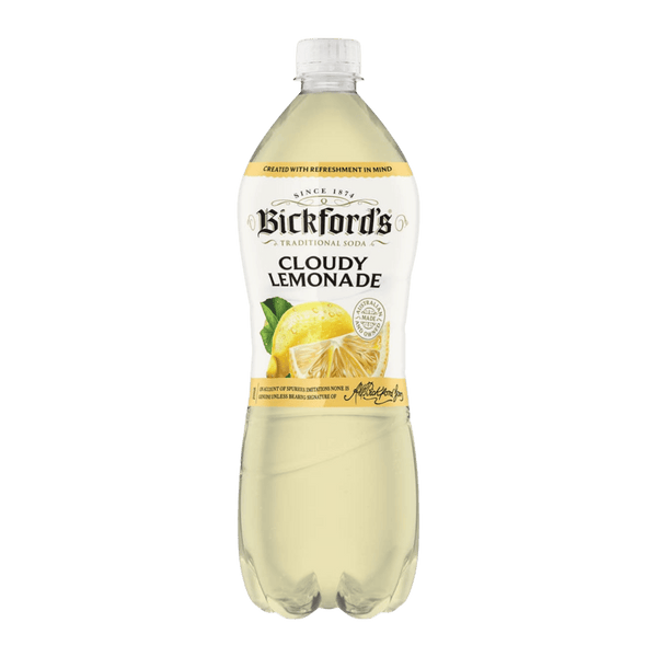 Bickford's Cloudy Lemonade, 1Lt x 12 - soda