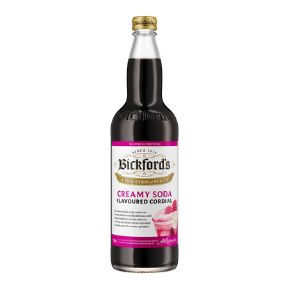 Bickford's Creamy Soda Cordial, 750ml 