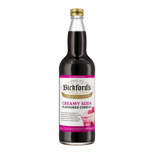 Bickford's Creamy Soda Cordial, 750ml 