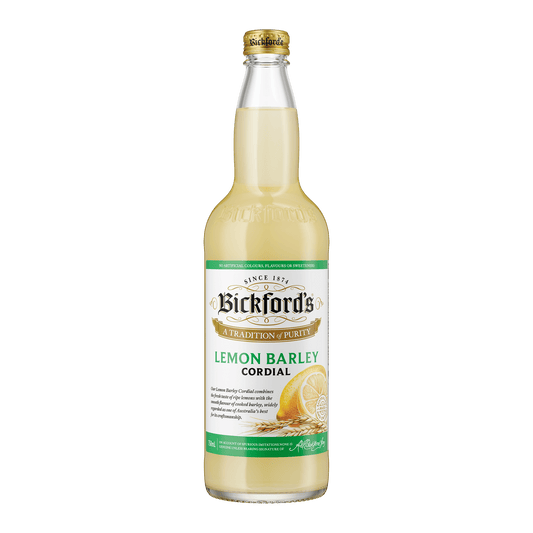 Bickford's Lemon Barley Cordial, 750ml