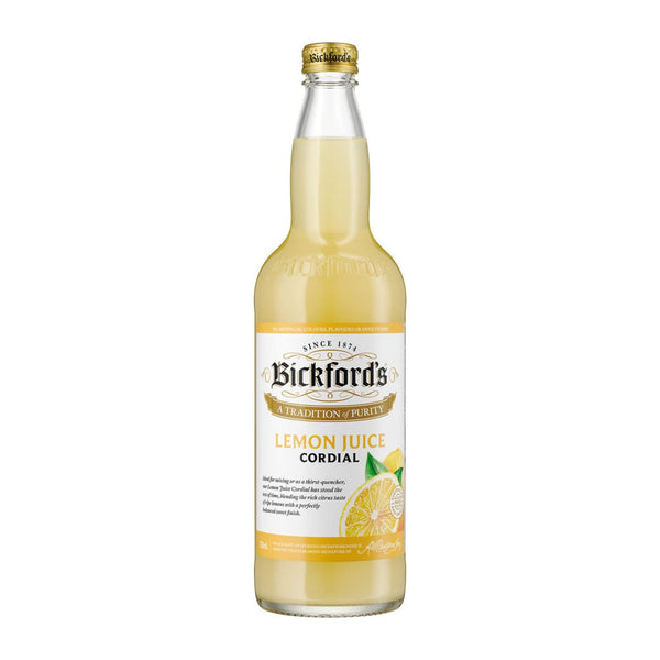 Bickford’s Lemon Juice Cordial 750ml - Cordial