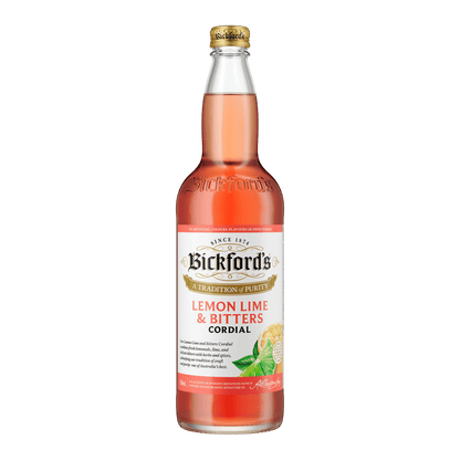 Bickford's Lemon Lime & Bitters Cordial,750ml