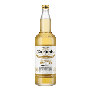 Bickford's Natural Lime Juice Cordial, 750ml - Cordial