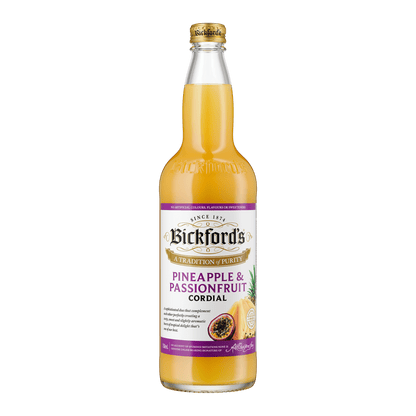 Bickford's Pineapple & Passionfruit Cordial, 750ml 