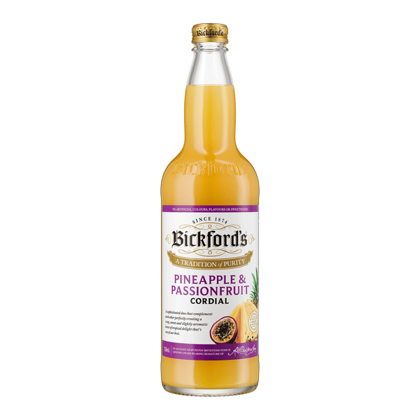 Bickford's Pineapple & Passionfruit Cordial, 750ml 