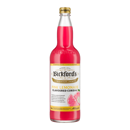 Bickford's Pink Lemonade Cordial, 750ml