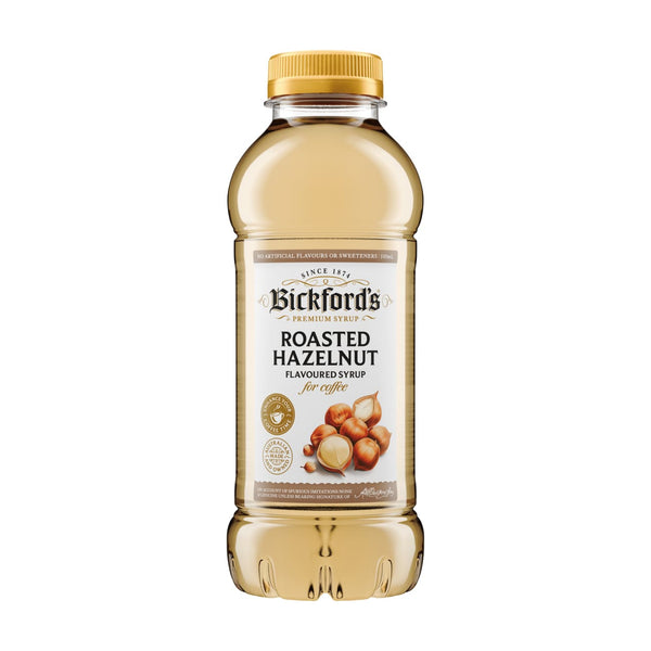 Bickford’s Roasted Hazelnut Syrups for Coffee 500ml - Syrup