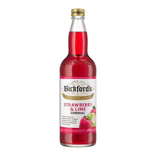 Bickford's Strawberry & Lime Crush Cordial, 750ml