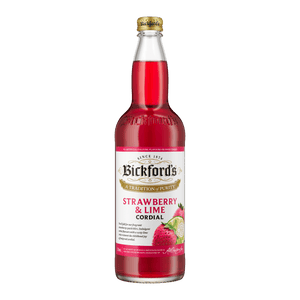 Bickford's Strawberry & Lime Crush Cordial, 750ml