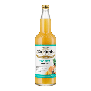 Bickford's Tropical Cordial, 750ml Carton x 8 Bottles - Cordial