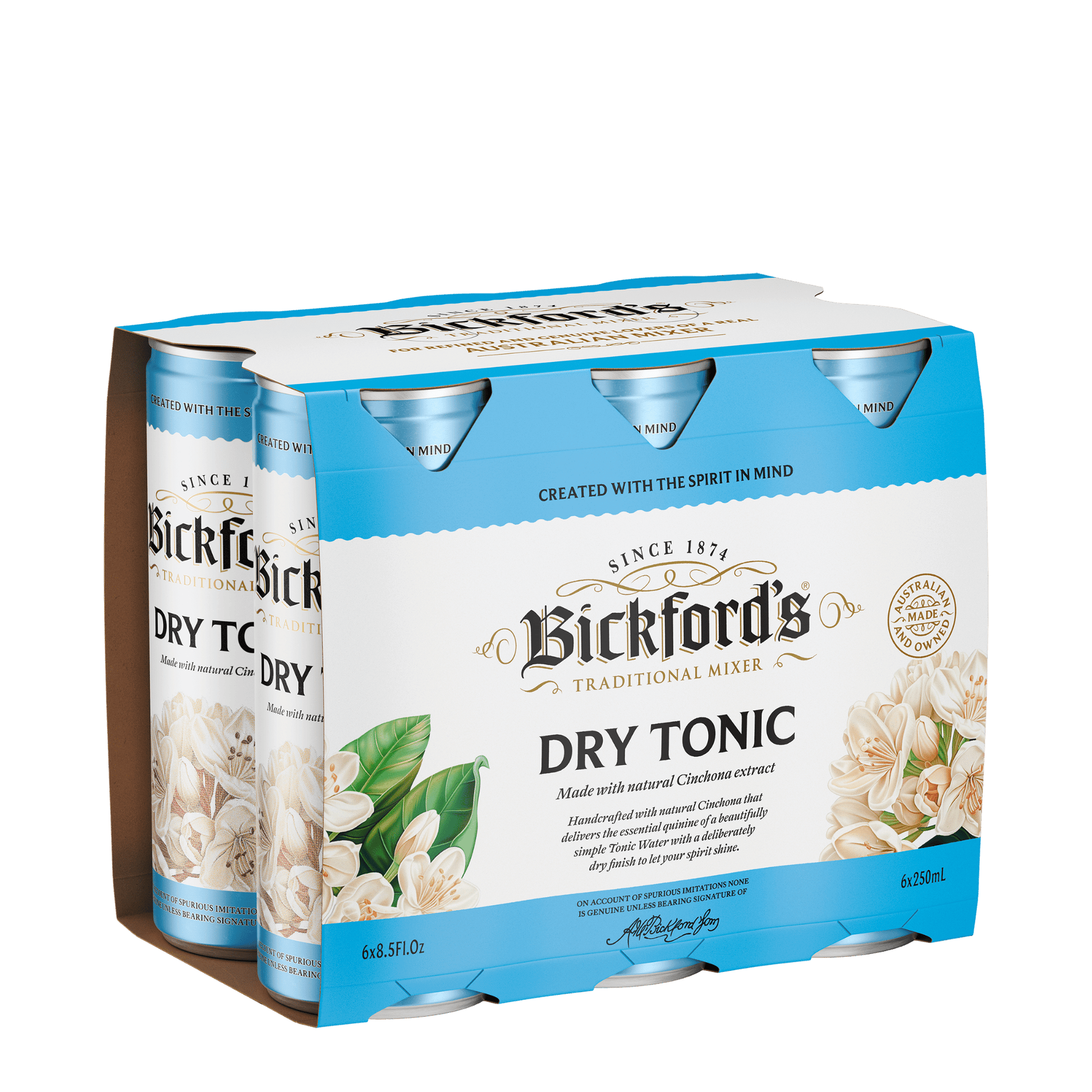 Bickford's Dry Tonic, 250ml - Soda