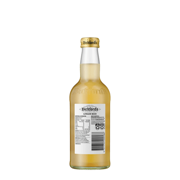 Bickford’s Ginger Beer Traditional Soda 275ml - Carton x 24