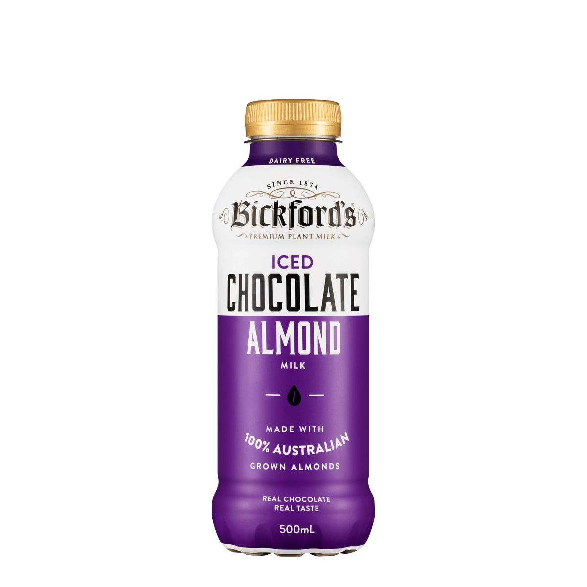 Bickford's Iced Chocolate Almond, 12 x 500mL