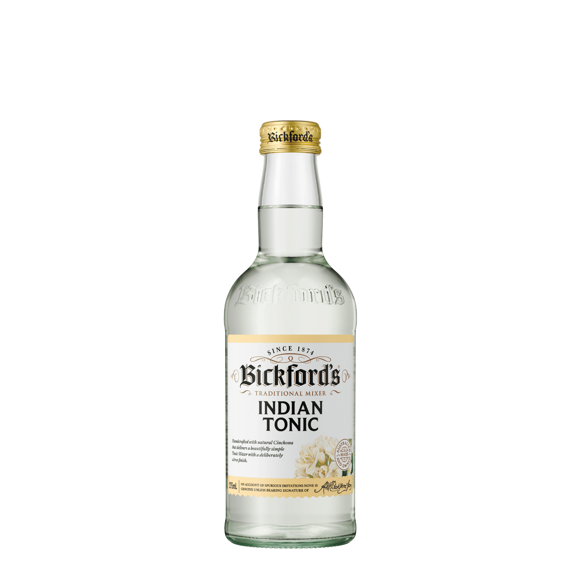 Bickford's Indian Tonic Water, 275ml - Soda