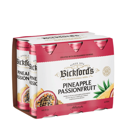 Bickford's Pineapple Passionfruit, 250ml - Soda
