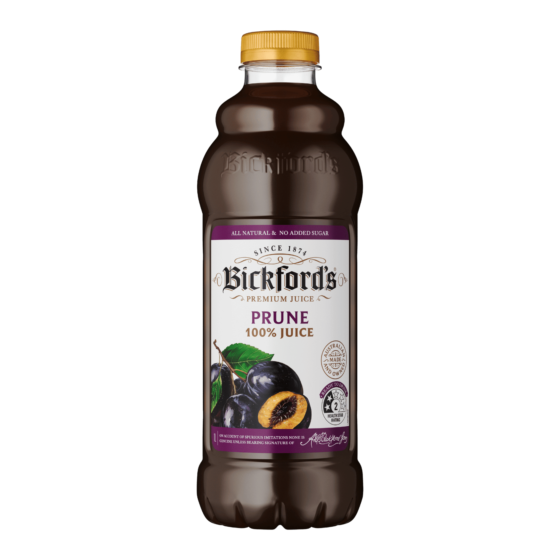 Bickford’s Premium 100% Prune Juice 1Lt - Juice