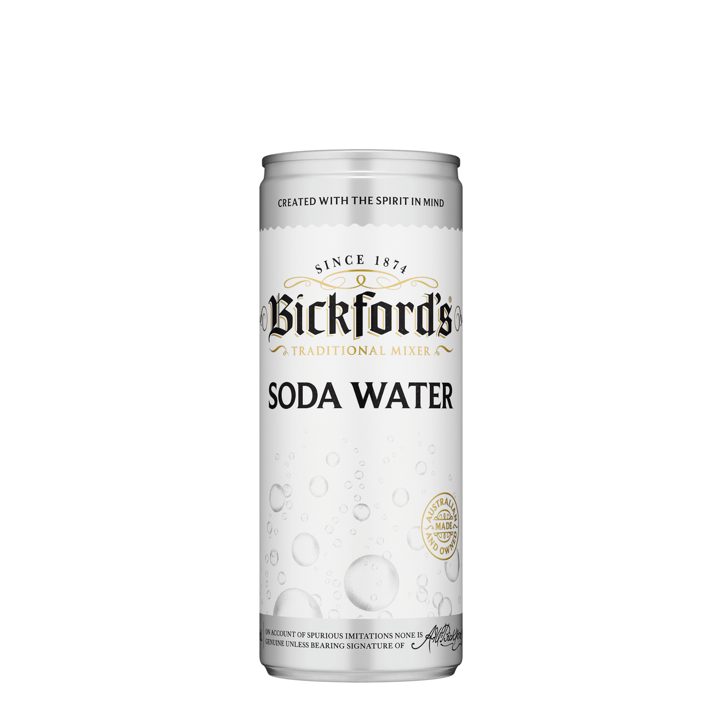 Bickford's Soda Water, 250ml - Carbonated Water