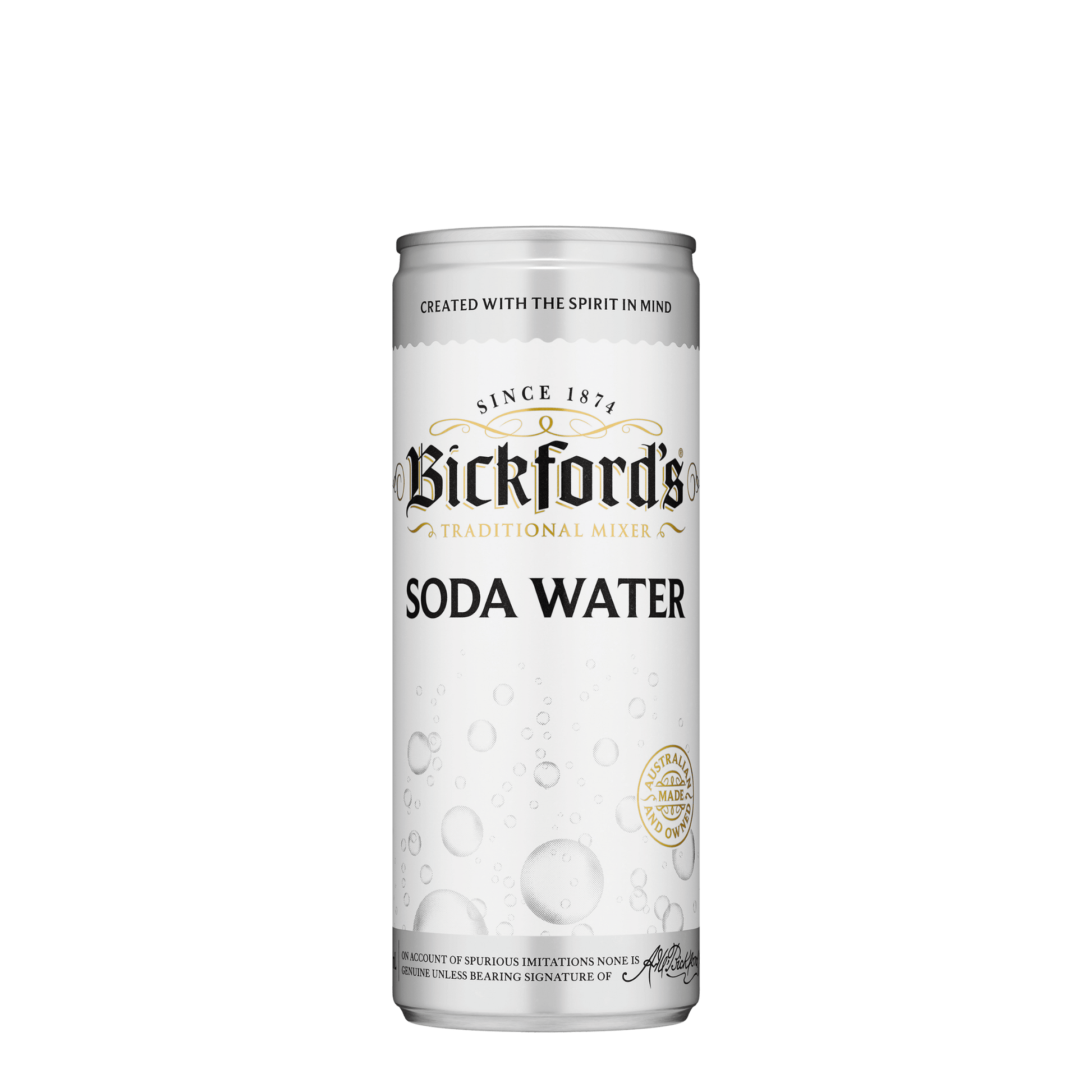 Bickford's Soda Water, 250ml - Carbonated Water