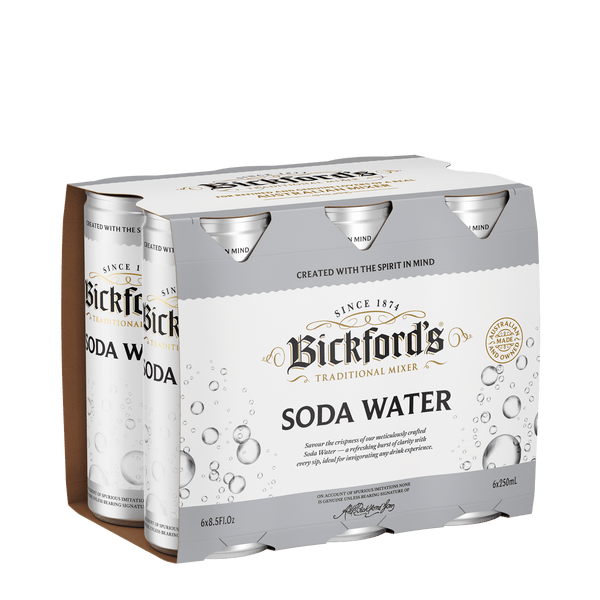 Bickford's Soda Water, 250ml - Carbonated Water