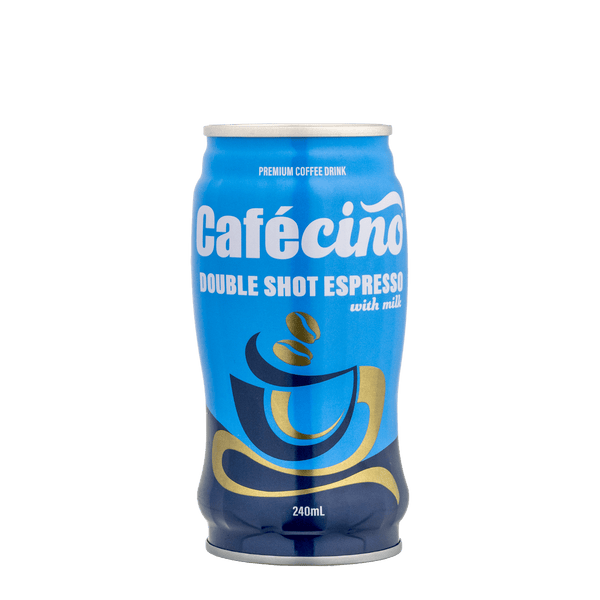 Cafecino Double Shot Espresso with Milk Carton 24 x 240ml