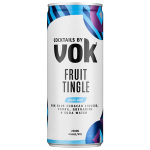 Cocktails by VOK Fruit Tingle 250ml 4% Alc - Premix