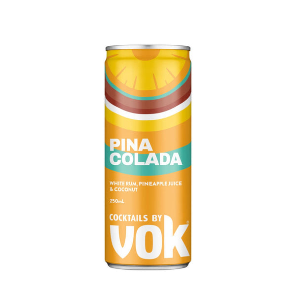 Cocktails by VOK Pina Colada 250ml 4% Alc. - Premix