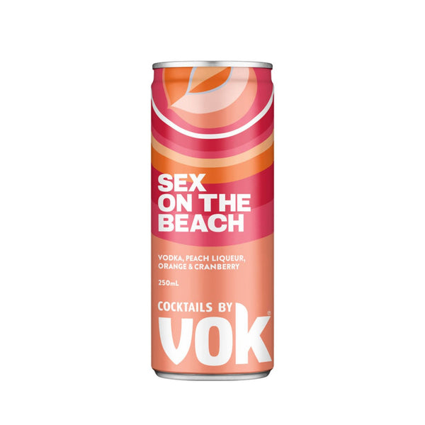 Cocktails by VOK Sex On The Beach 250ml 4% Alc. - Premix