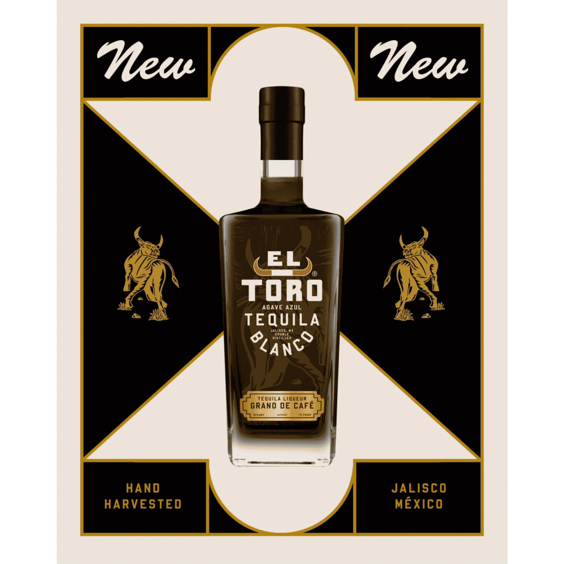 El Toro Grano de Cafe, 700ml 35% Alc. - Tequila