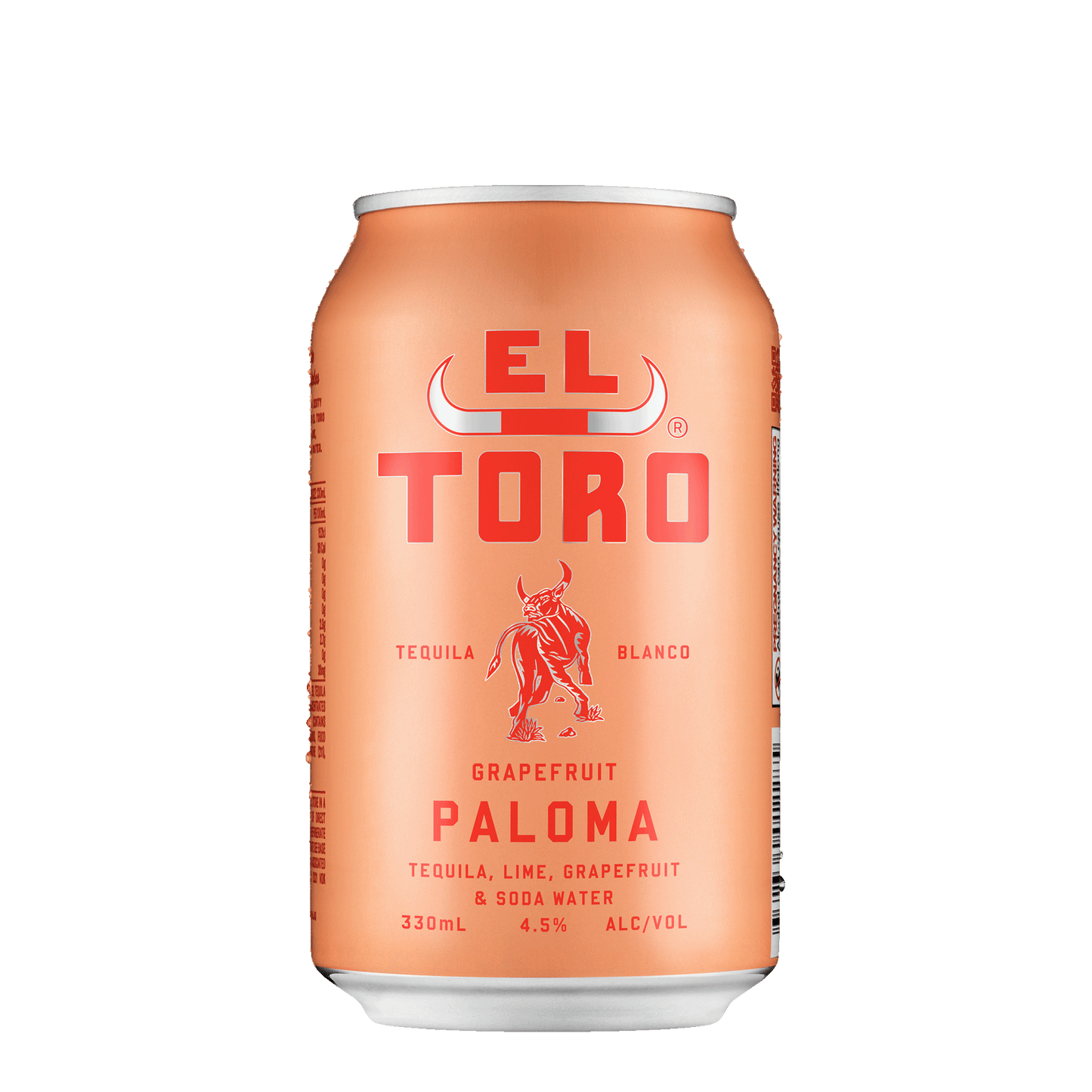 El Toro Grapefruit Paloma, 330ml 4.5% Alc. - Low Coded - Sippify