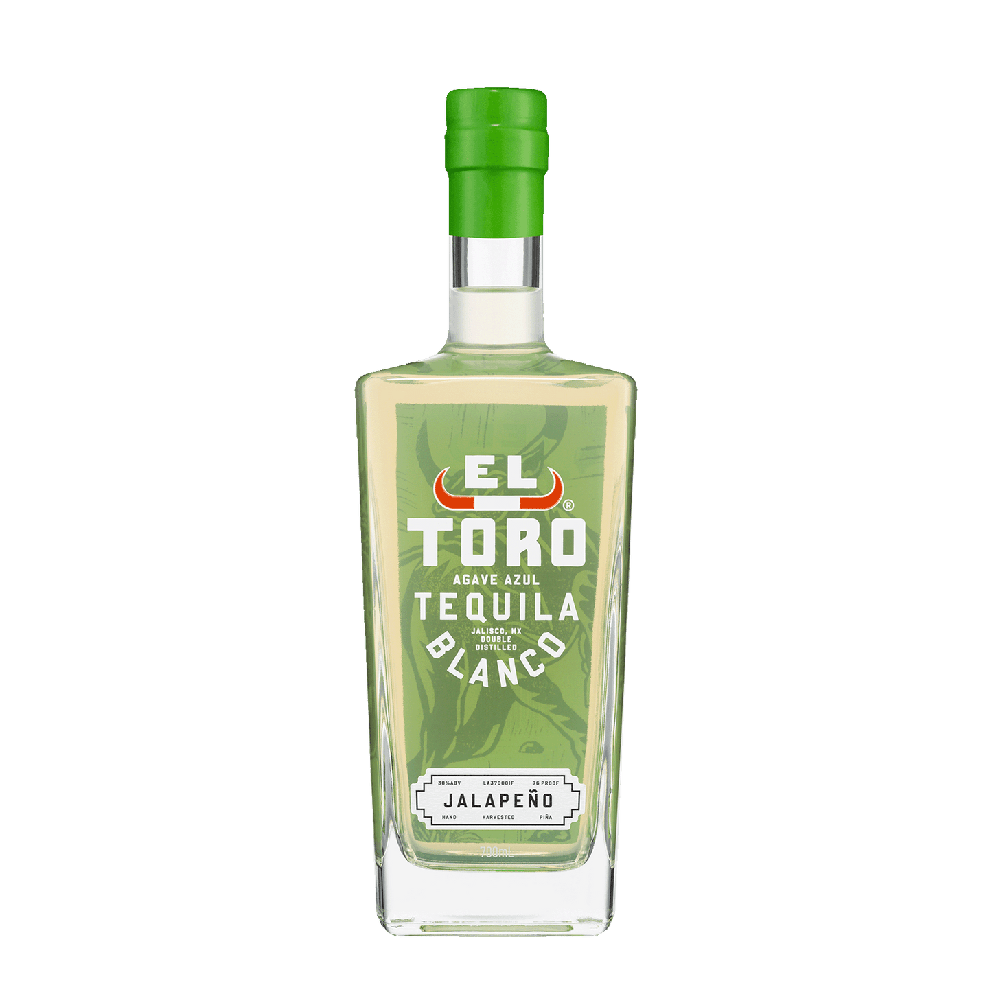 El Toro Jalapeno Tequila, 700ml 38% Alc. - Tequila
