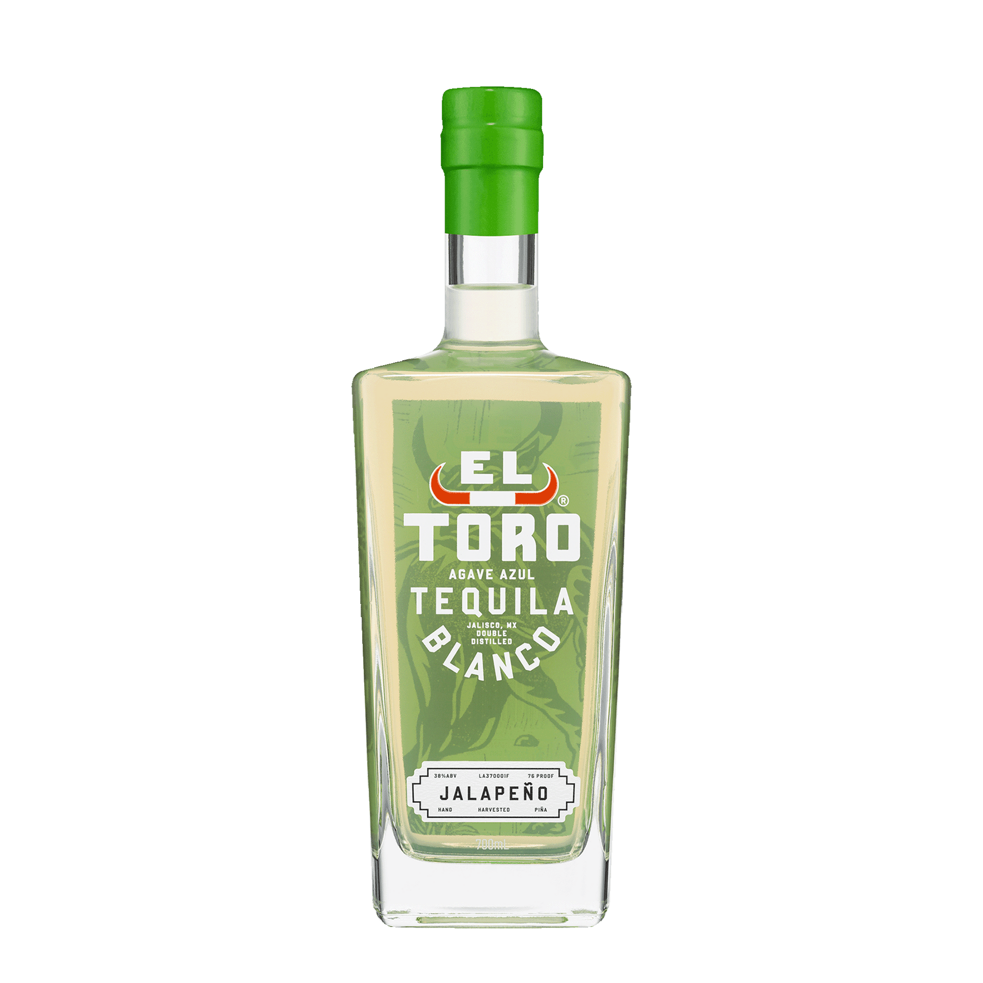 El Toro Jalapeno Tequila, 700ml 38% Alc. - Tequila