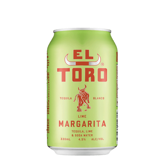 El Toro Lime Ranch Water, 330ml 4.5% Alc. - Premixed