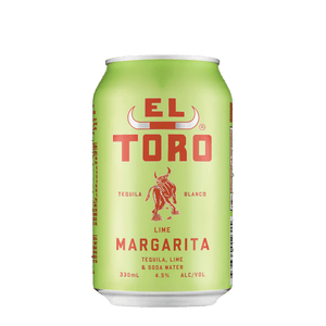 El Toro Lime Ranch Water, 330ml 4.5% Alc. - Premixed