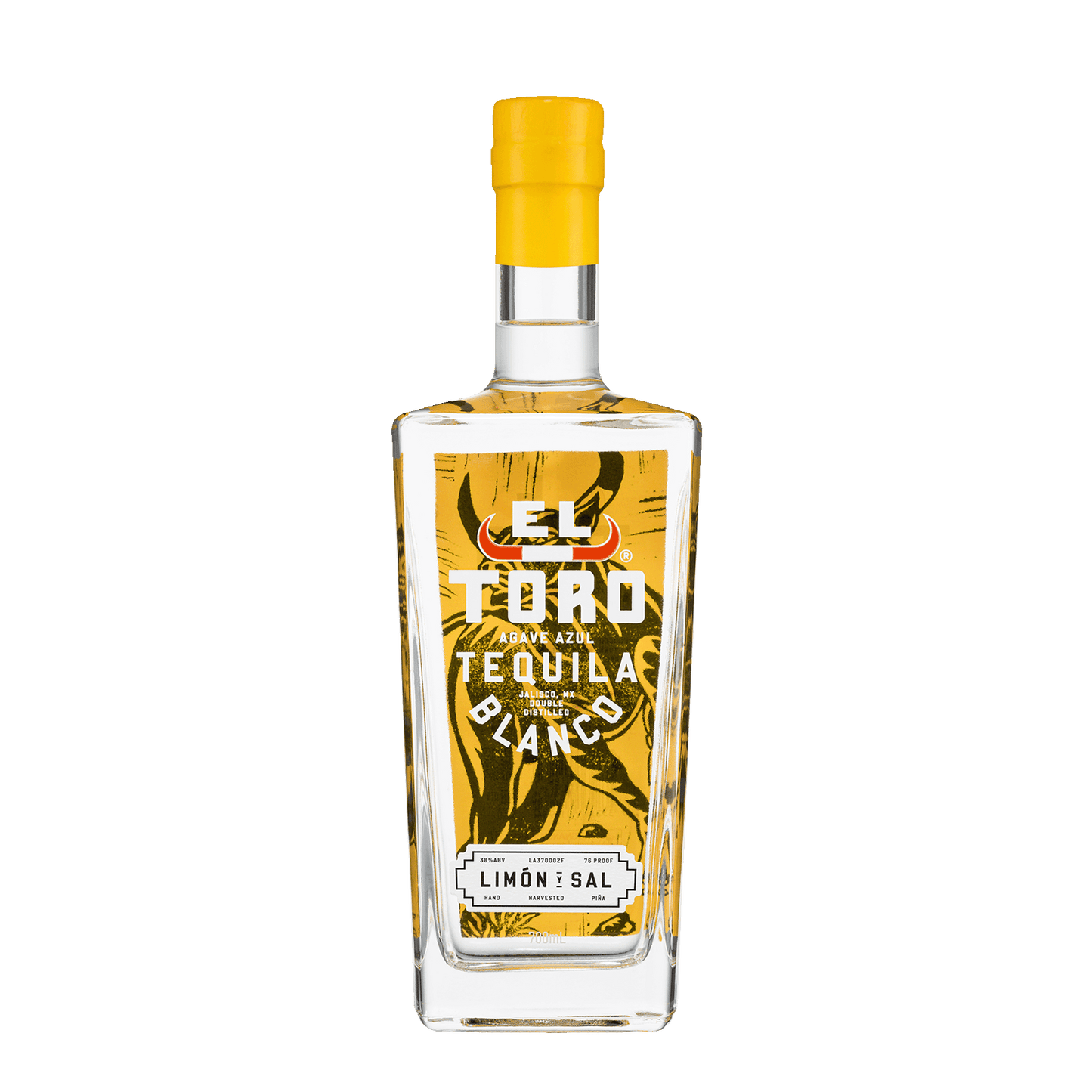 El Toro Limón y Sal  Tequila, 700ml 38% Alc. - Tequila