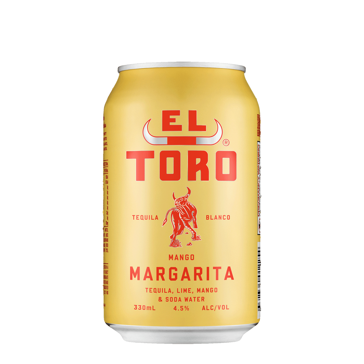 El Toro Mango Margarita, 330ml 4.5% Alc. - Premixed