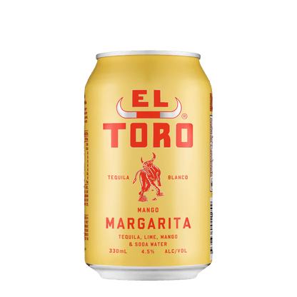 El Toro Mango Margarita, 330ml 4.5% Alc. - Premixed