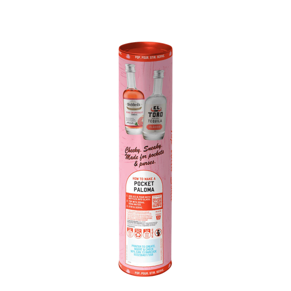 El Toro Pocket Paloma 50ml 38% Alc. - Tequila