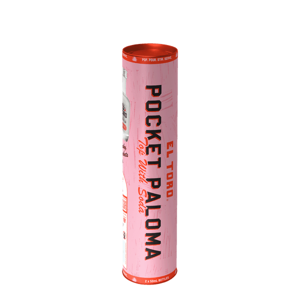 El Toro Pocket Paloma 50ml 38% Alc. - Tequila