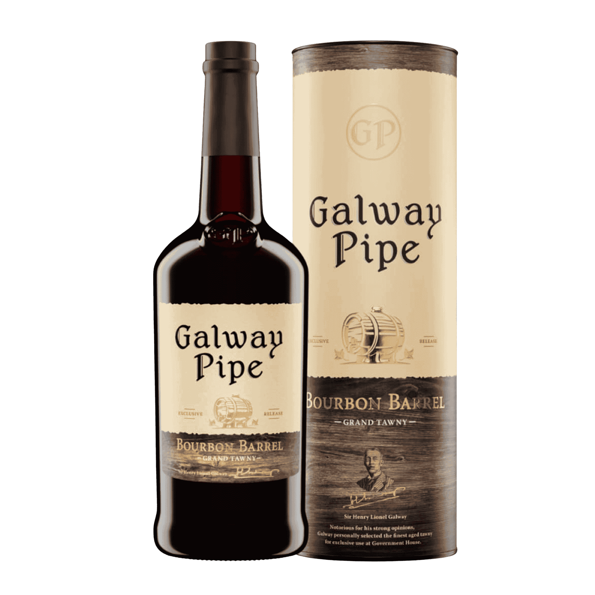 Galway Pipe Bourbon Barrel Tawny 10YO 750ml 20% Alc. - Wine