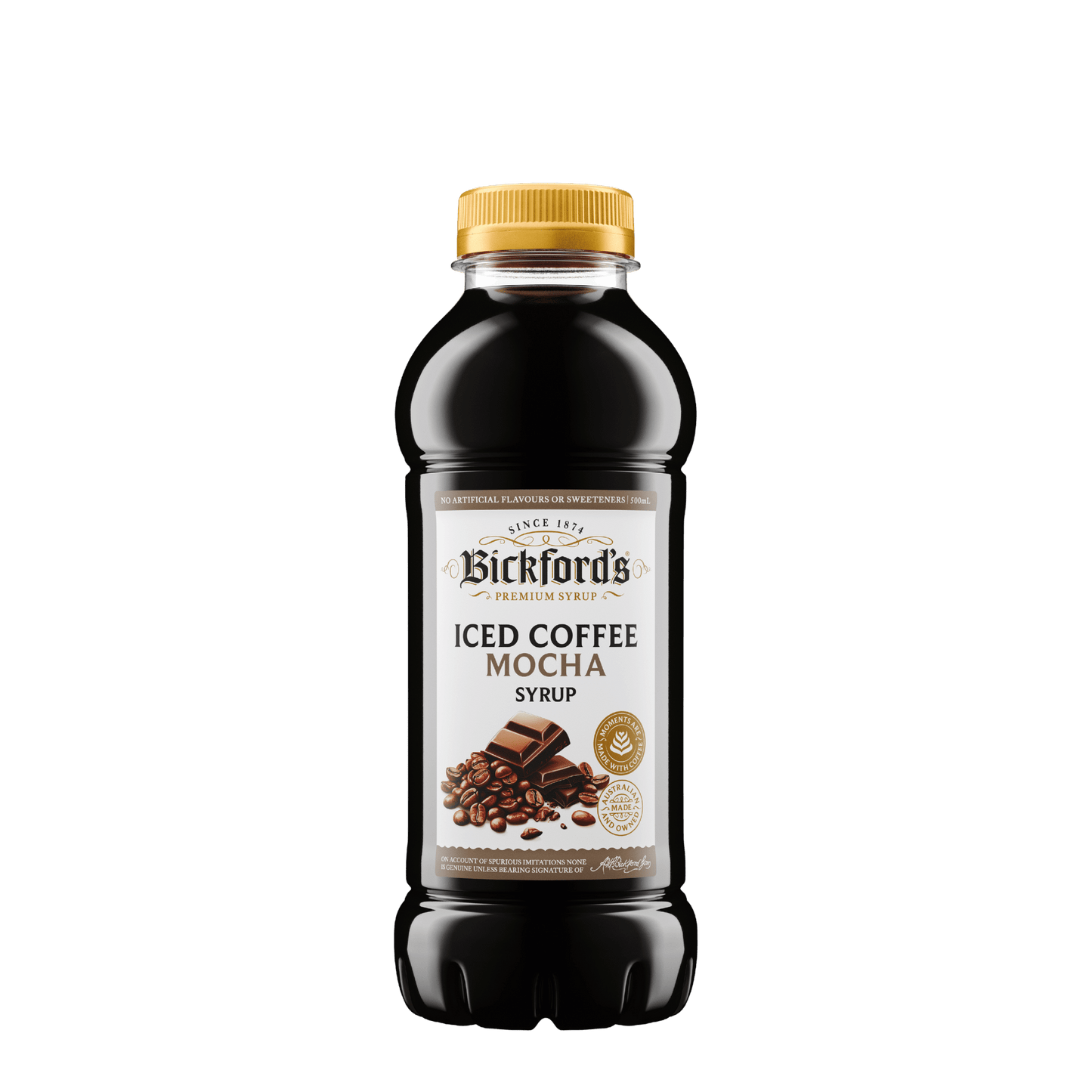 Bickford’s Iced Mocha Coffee Syrup 500ml - Syrup
