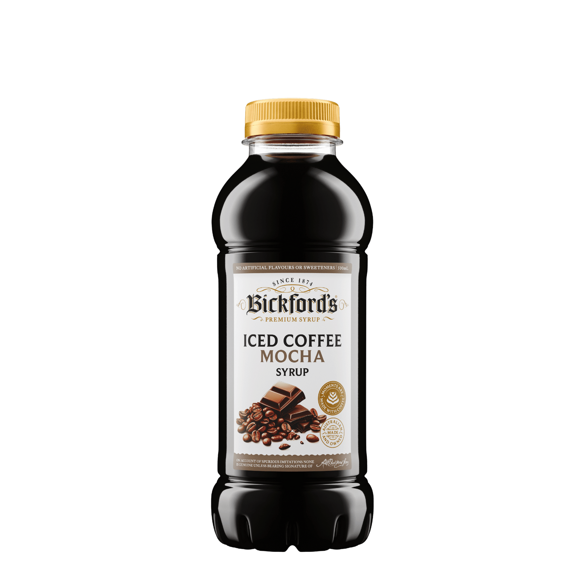 Bickford’s Iced Mocha Coffee Syrup 500ml - Syrup