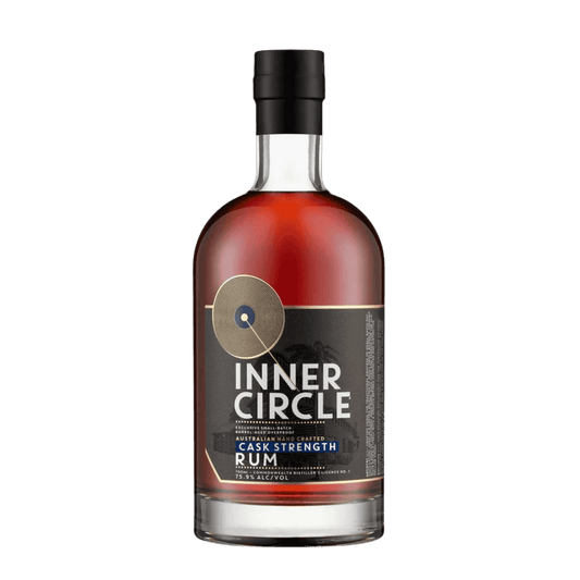 Inner Circle Aust. Cask Strength Rum Black, 700ml 75.9% Alc - Rum