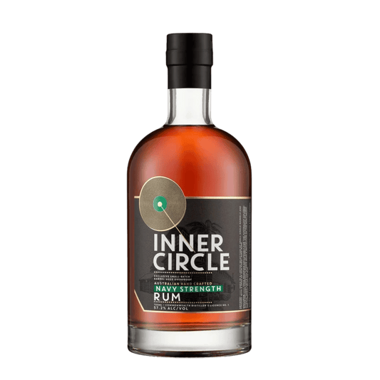 Inner Circle Aust. Navy Strength Rum Green, 700ml 57.2% Alc - Rum