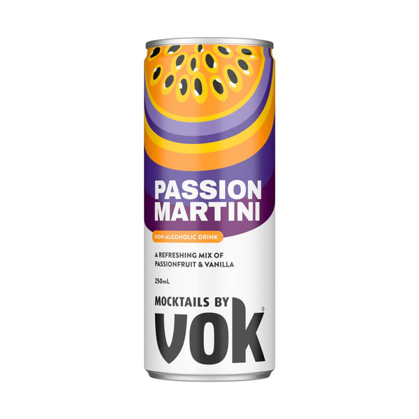 Mocktails by Vok Passion Martini 4 x 250ml