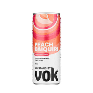 Mocktails by Vok Peach Daiquiri 4 x 250ml - Premix