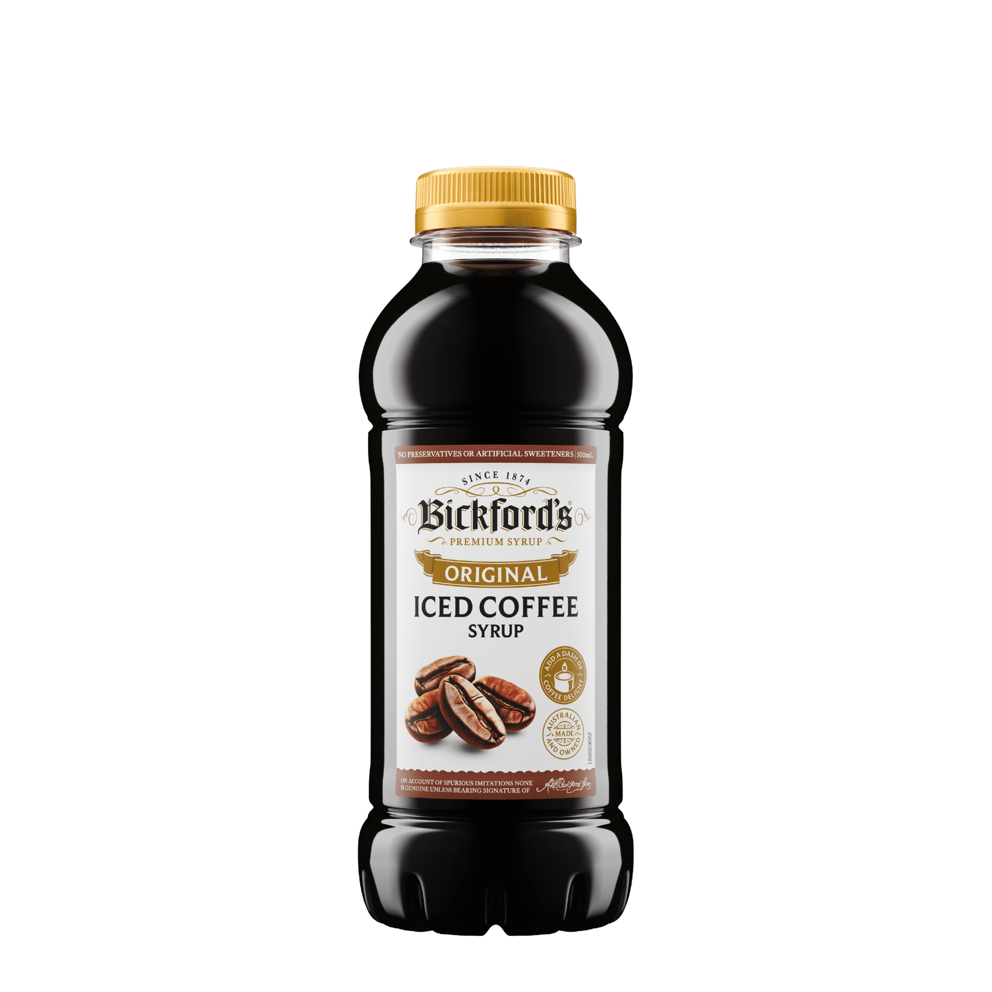 Bickford’s Iced Coffee Syrup 500ml - Syrup